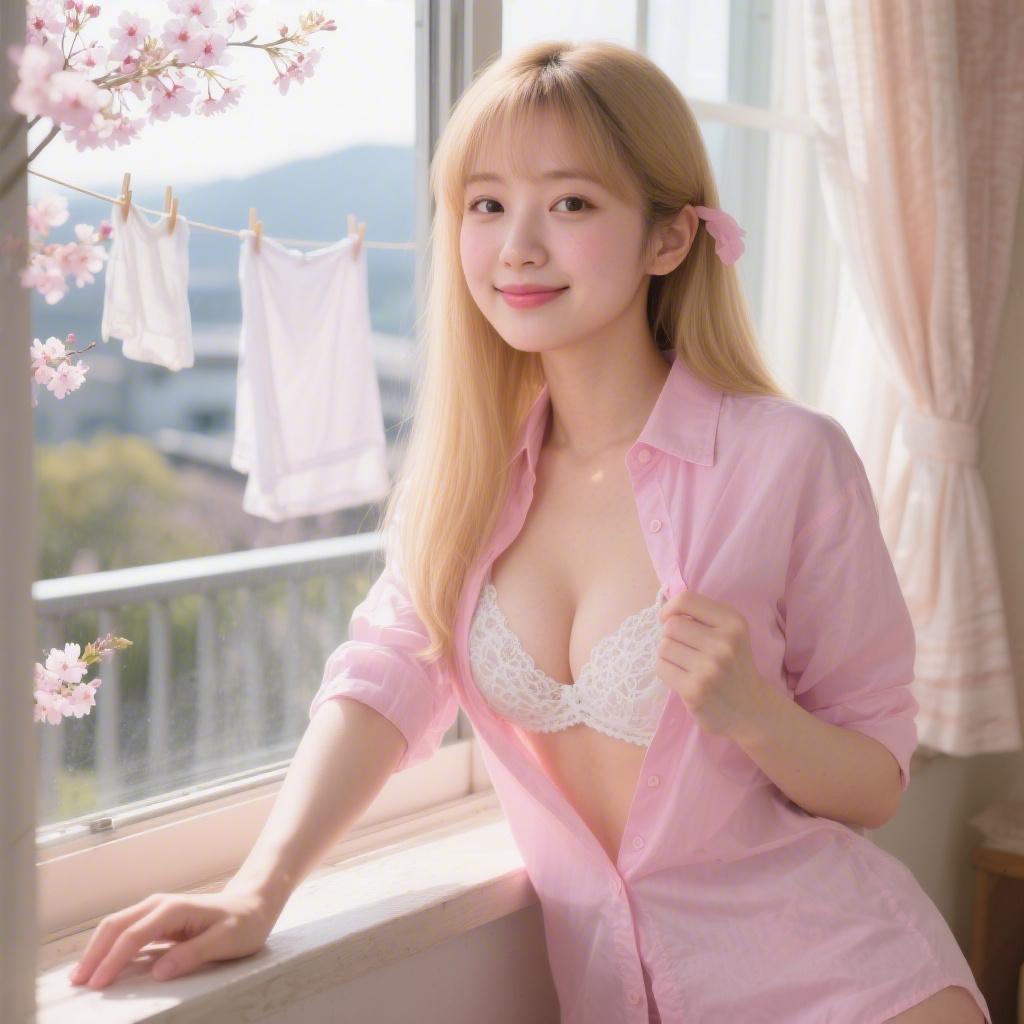 自宅のベランダで干した洗濯物を覗いた巨乳の隣人アパート妻に窓越しアナル弄りされた話
