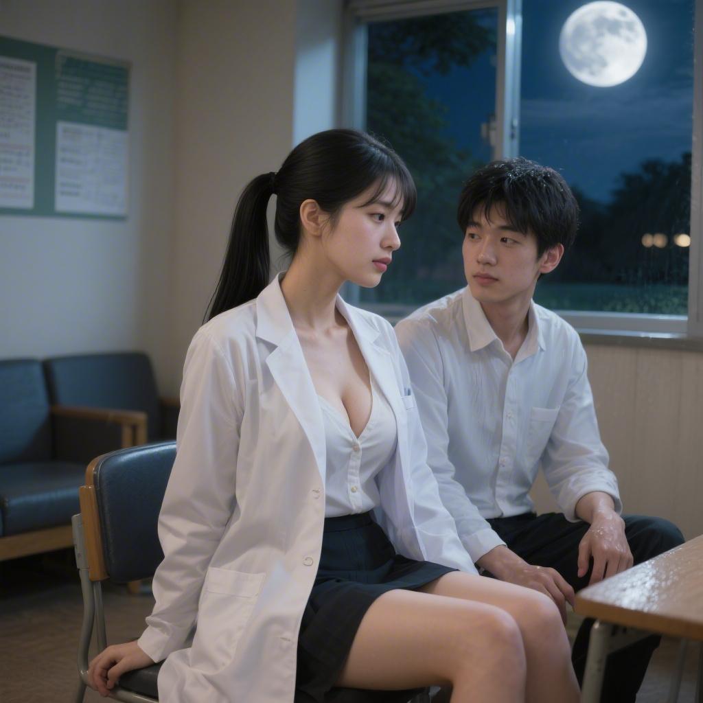 巨乳の先輩に乳首をしゃぶられて射精した話