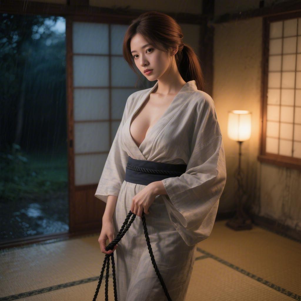 巨乳の義妹にボンデージで縛られてイカされた話