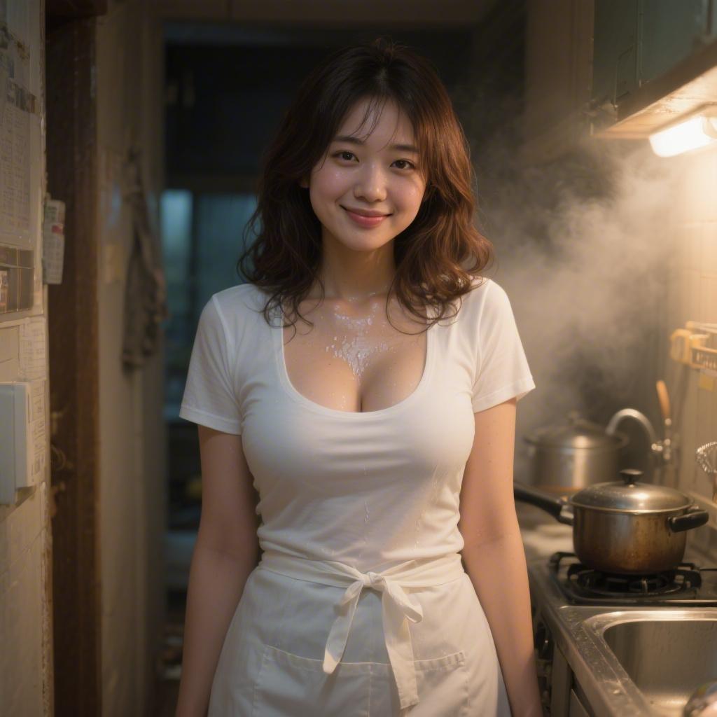巨乳のバイト仲間に厨房で騎乗位されて腰砕けになった話