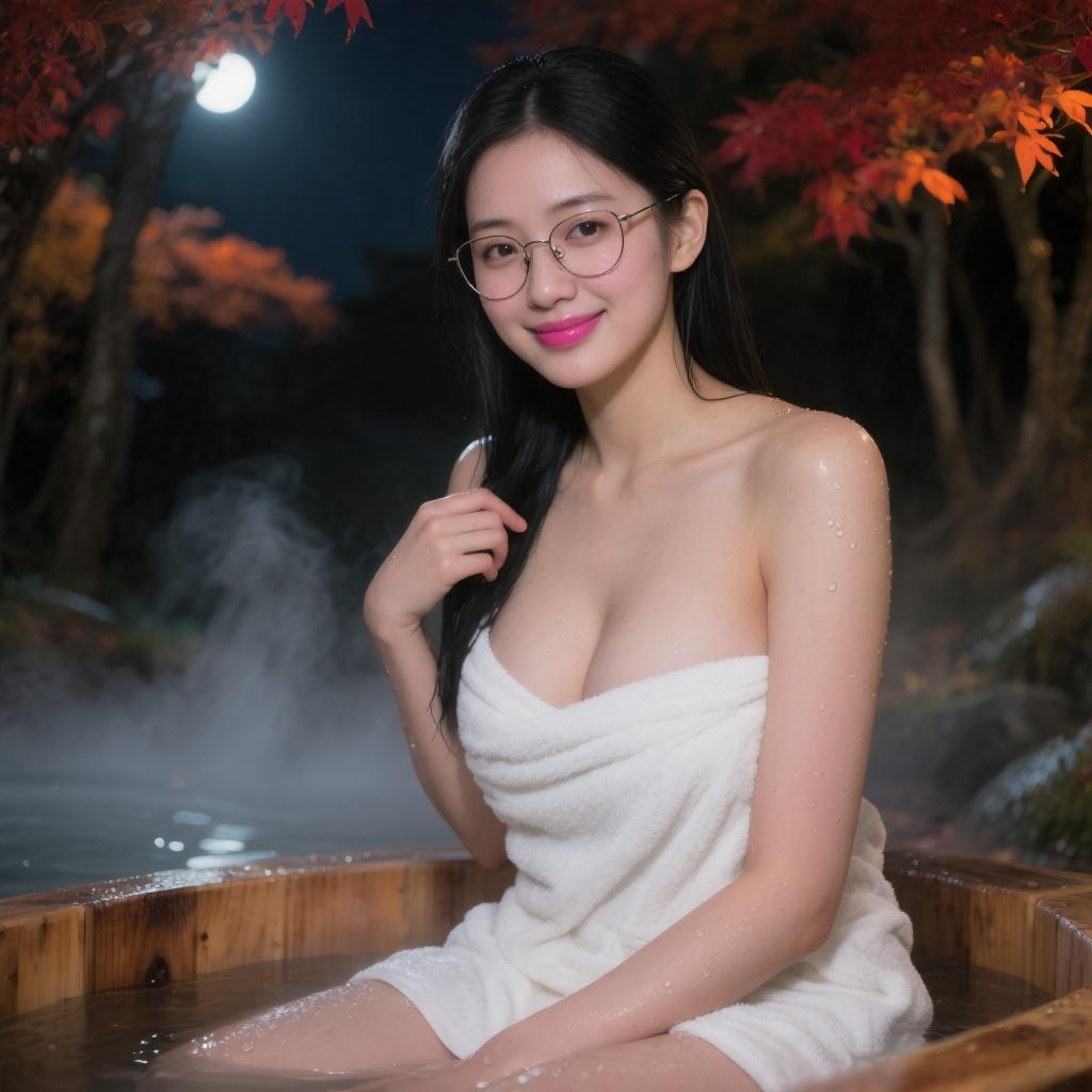 温泉・風呂・女教師】隠れ家の温泉で出会った巨乳の女教師に密着マッサージされた話