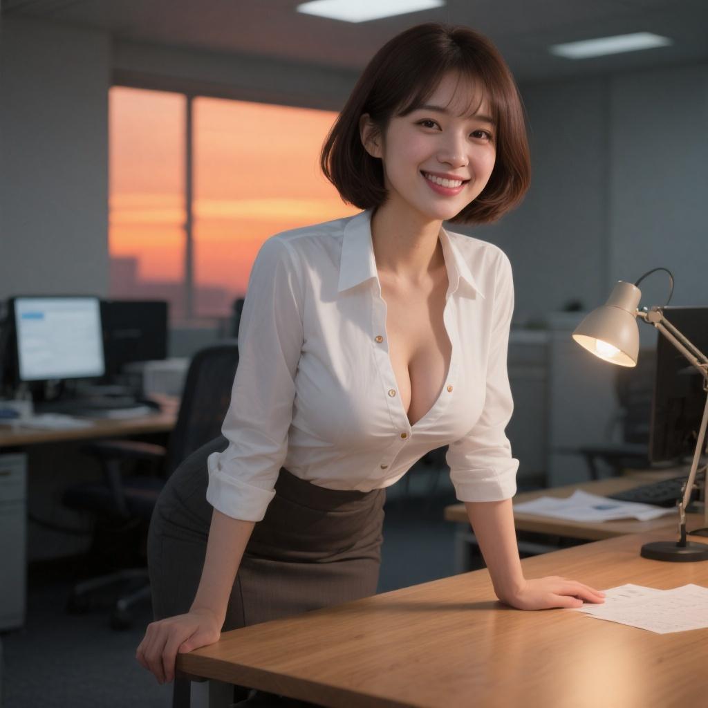 【職場・人妻】職場で出会った巨乳の人妻にパイズリされた話
