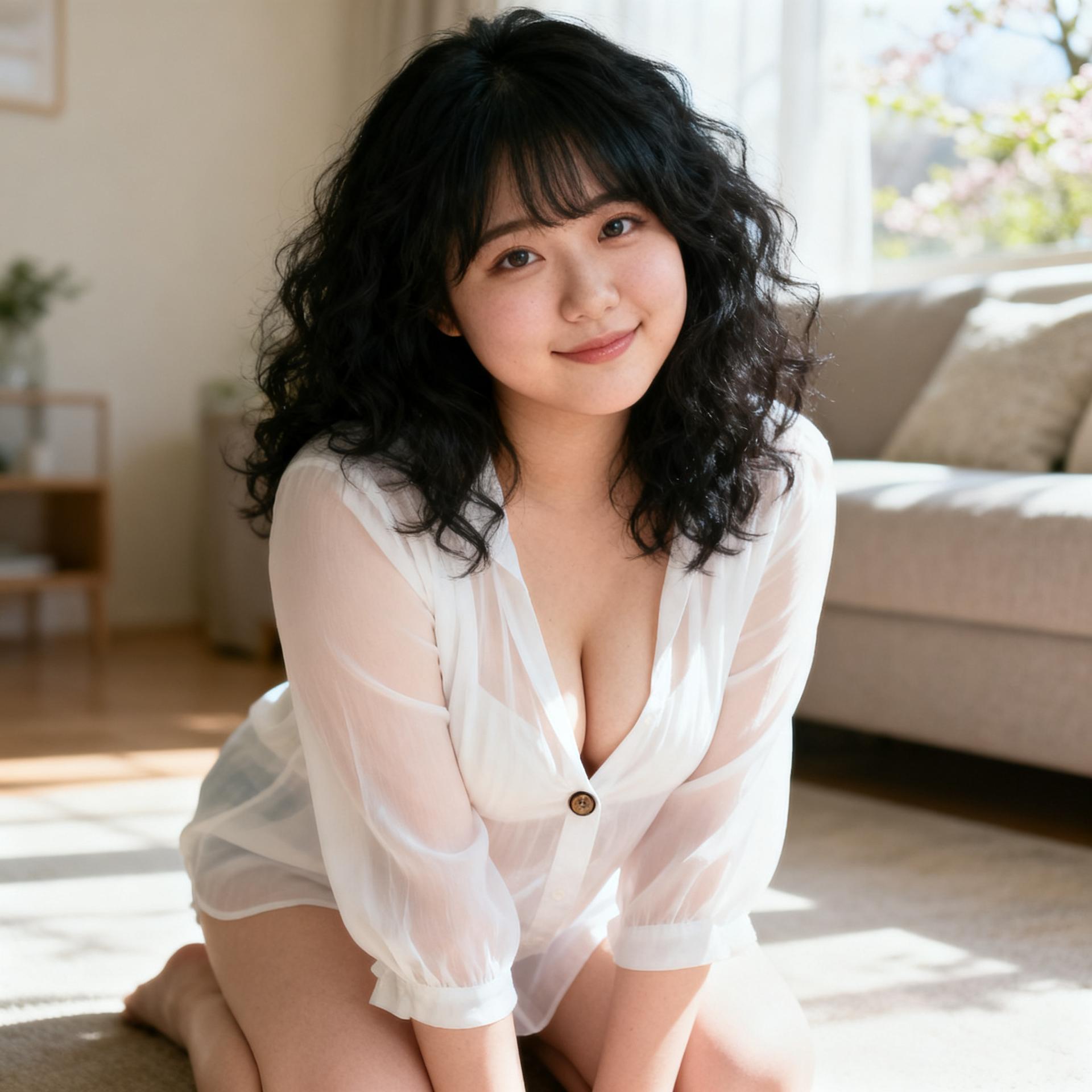 【自宅・人妻】人妻の柔らかい巨乳に自宅で優しく包み込まれフェラチオされた話
